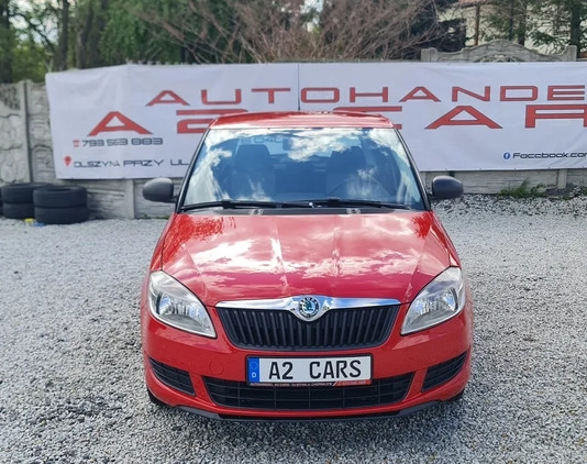 Skoda Fabia cena 14900 przebieg: 164000, rok produkcji 2010 z Olszyna małe 352